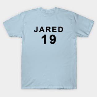 Jared, 19 Funny Internet Meme Saying Ver. 1 - Black T-Shirt